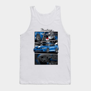 2003 Mustang Mach 1 Dragster Tank Top